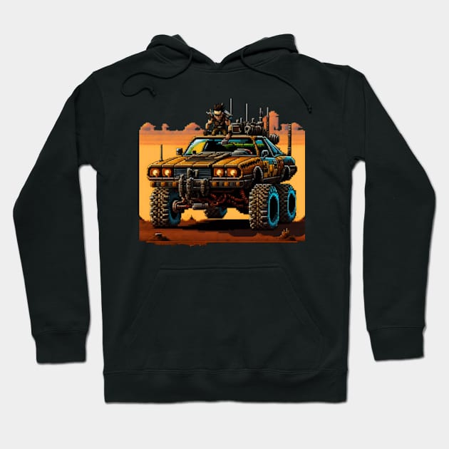 Post Apocalyptic Road Trip Hoodie by DystoTown